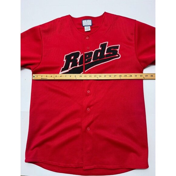 Vintage Cincinnati Reds Jersey Adult Size Medium MLB Stitched Embroidered Logo - Picture 9 of 11